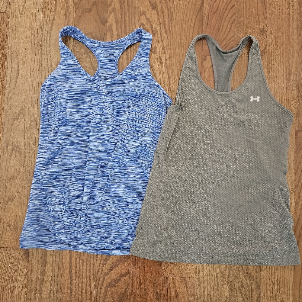 Two Tank Tops Racerback Tanks XS